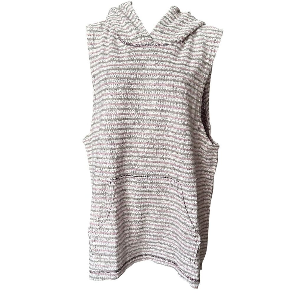 FREE PEOPLE Striped Beach Hoodie MEDIUM New - Picture 2 of 7